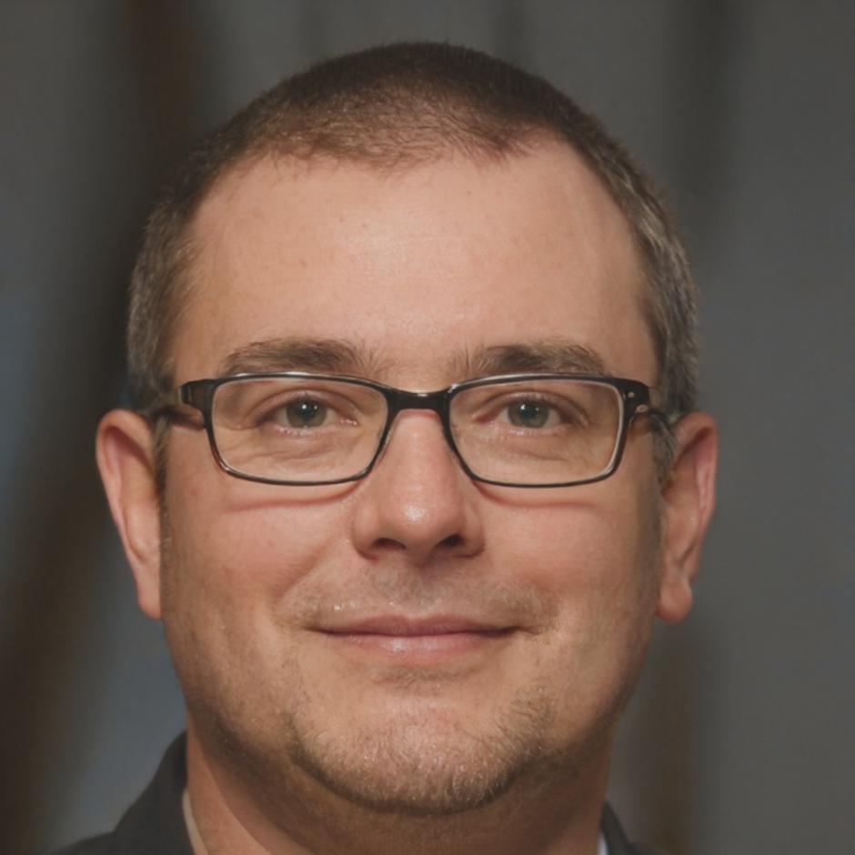 Retrato de Ismael Torralba, instructor de finanzas personales